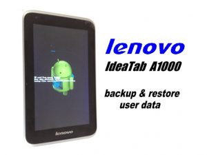 تعمیر تبلت لنوو Lenovo Ideatab A1000