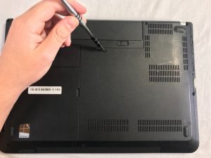 آموزش تعویض هارد دیسک Lenovo Edge Thinkpad E431