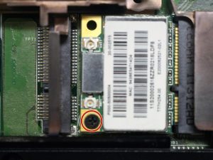 راهنمای تعویض کارت Lenovo B575-1450 wifi