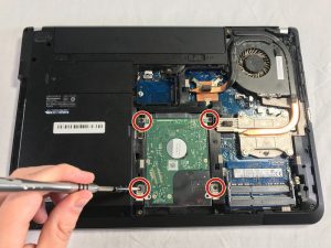 راهنمای تعویض هارد دیسک Lenovo Edge Thinkpad E431